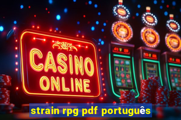 strain rpg pdf português